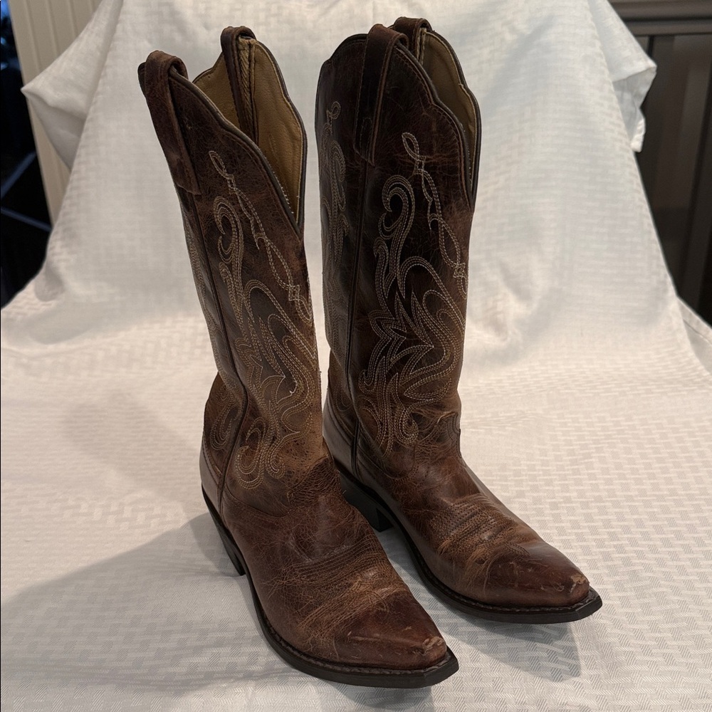 Women’s Brown Smoky Mountain Cowboy Boots